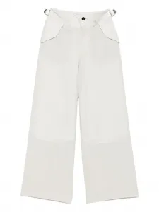 Брюки с регулируемым поясом SACAI, нейтральный