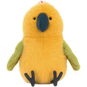 Плюшевая кукла Bird Bare Eyed Cockatoo, высота 23 см, в сидячей позе JELLYCAT