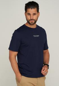 Футболка Jack & Jones JPRMARC INFINITY TEE SS CREW NECK, цвет Navy Blazer