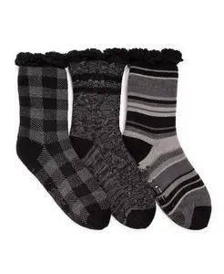 Мужские носки Cabin, 3 пары MUK LUKS, черный