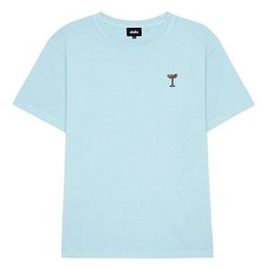 Футболка мужская midweight garment dye coffee martini Dalix, Sky Blue