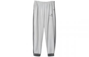 Maison Mihara Yasuhiro Mihara Yasuhiro Широкие Треники Трековые Брюки Вязаные Свитшот-Штаны Мужские Gray