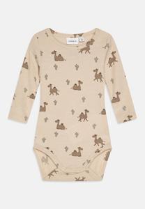 Боди NBMJOHNSON Name it, серо-коричневый