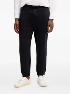 Спортивные брюки с завязкой и логотипом Armani Exchange, синий