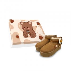 Женские зимние ботинки UGG, chestnut