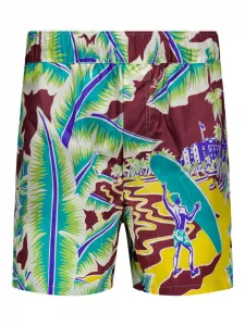 Плавки-шорты с принтом Surf Rider VALENTINO GARAVANI, зеленый
