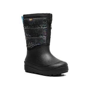 Водонепроницаемые детские зимние ботинки Snow shell на молнии Bogs, Metallic Stripes