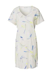 Ночная рубашка для сна и отдыха с v-образным вырезом Hanro, цвет 3005 dive of colo