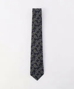 Галстук с узором «пейсли» по всей поверхности Comme Ca Ism, цвет Navy