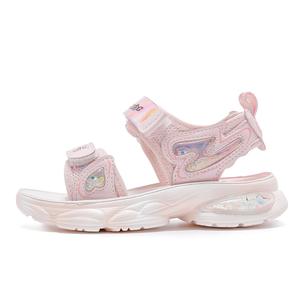 Противоскользящие легкие амортизирующие детские сандалии для детей WARRIOR, розовый