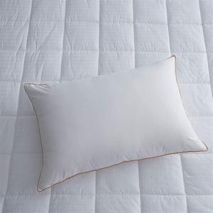WEIWO Наволочка хлопковая стандартная для отеля с наполнителем из гусиного пуха
