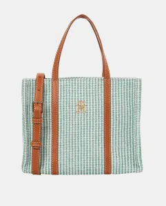 Женская мини-сумка Tommy Hilfiger в зеленую полоску, зеленый