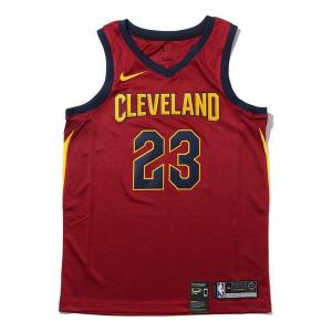 Майка Nike NBA Jersey icon edition Basketball SW Fan Edition Cleveland Cavaliers LeBron James No. 23 Red, красный