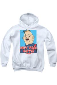 Толстовка с капюшоном The Goonies Sloth Hey You Guys Youth Gildan, белый