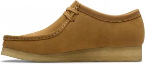 Мужские оксфорды Clarks Wallabee, черные