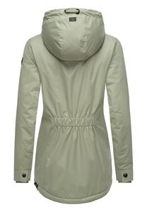 Зимняя куртка Зузка Зима Ragwear, цвет Black Flowers