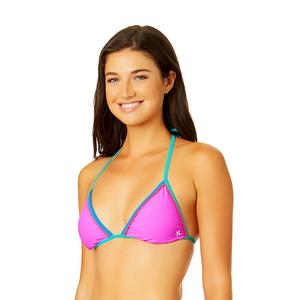 Купальник с треугольными чашечками и перекрещенной спиной для юниоров Hurley Beach Block, цвет Wisteria