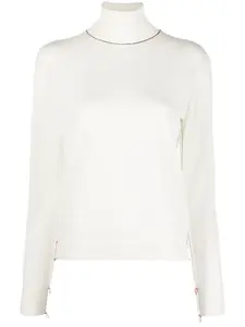 Джемпер Work-In-Progress с высоким воротником MAISON MARGIELA, нейтральный