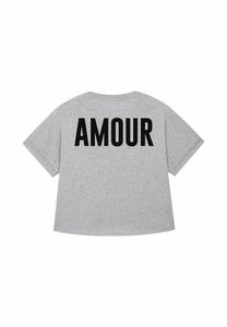 Футболка Mira Paris Print T-shirt, Mottled Grey