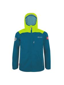 Куртка Trollkids Bergen, цвет petrol