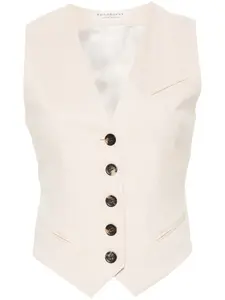 Жилет с V-образным вырезом Philosophy Di Lorenzo Serafini, нейтральный