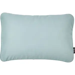 Декоративная подушка Uni однотонная, с застежкой-молнией, наволочка без наполнителя, 1 штука Done., Mint + unifarben