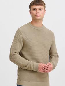 Вязаный свитер сдваленсия Solid, бежевый