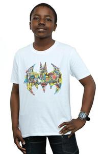 Футболка с логотипом «Бэтгерл» и коллажем «Бэтмен» DC Comics, белый