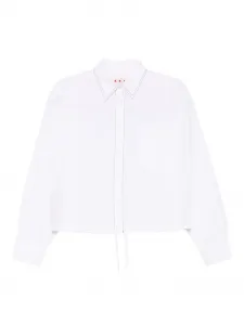 Рубашка с длинными рукавами Marni, белый