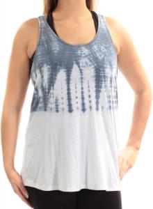 Спортивный топ Tommy Hilfiger Tie Dyed с перекрученной спинкой, Navy