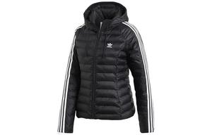 Женская стеганая куртка Adidas Originals, цвет Black