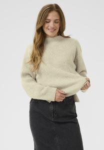 Джемпер Kaffe ELINA SOLID, Feather Gray Melange/Beige