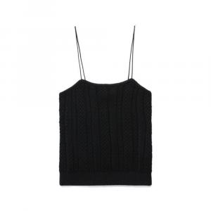 Jacquemus Женская майка черного цвета