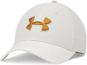 Мужская кепка Under Armour Heathered Blitzing 3.0, (111) Summit White/Summit White/Yellow Ochre