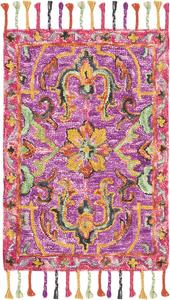 SAFAVIEH Blossom Collection ковер 61 x 92 см Purple / Multi BLM451A ручной работы с кистями премиальная шерсть