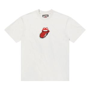 Футболка с короткими рукавами Market x Rolling Stones Never Satisfied кремового цвета