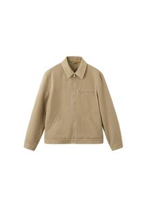 MANGO MAN Межсезонная куртка 'Remy' в бежевом цвете