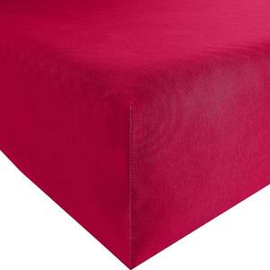 Простынь на подгонке Erwin Müller 85672, 140x1x200 см, красный