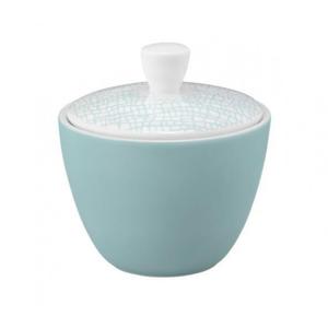 Life Fashion - Сахарница Green Chic 0,26 л Seltmann Weiden, белый/зеленый