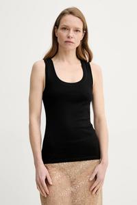 Хлопковая майка Sandra Herskind, черный