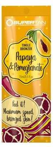 Суперзагар Папайя и Гранат для солярия Саше 1 х 15 мл, Supertan
