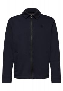 Street One MEN Межсезонная куртка 'Piqué' в темно-синем цвете