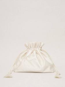 Клатч с жемчужной отделкой и шнурком Phase Eight, Ivory