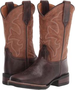Ботинки Roper Kids Monterey, Brown Burnished Vamp/Tan Shaft