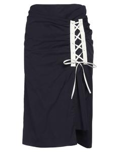 Юбка миди Dries Van Noten, полуночно-синий