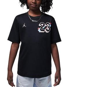 Jordan Футболка 23 gray black для подростков