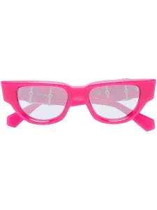 Очки в оправе 'кошачий глаз' с логотипом VLogo Signature VALENTINO GARAVANI EYEWEAR, розовый