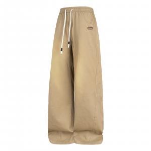 Повседневные брюки Unisex Moderate Straight Fit WARRIOR, хаки[free diy badge]