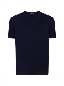 Футболка с короткими рукавами Tom Ford, синий