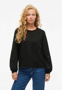 Толстовка VILA VISANDY RUNDHALS, Black